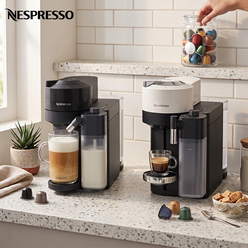 Vertuo Lattissima Coffee Machine with Travel Mug