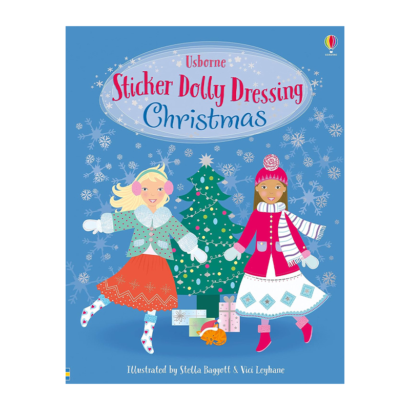 Sticker Dolly Dressing Christmas