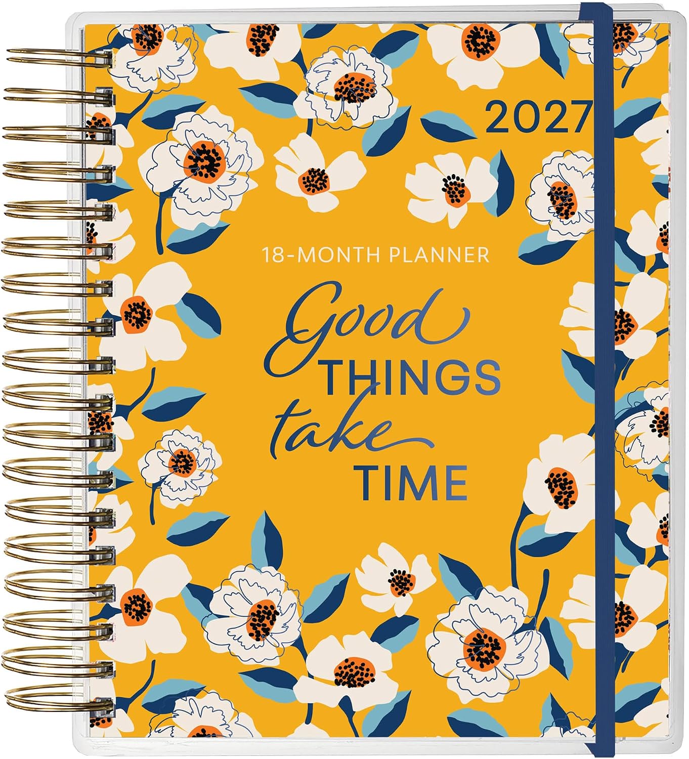 18-Month Planner for Women: Good Things Take Time Wirebound
