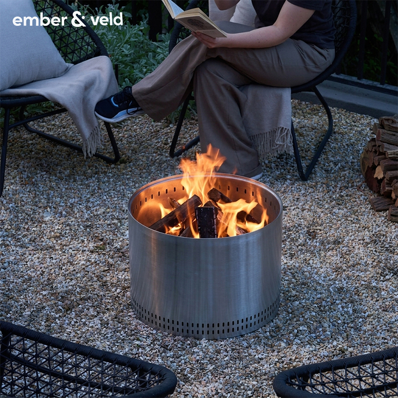 Premium Stainless Steel Outdoor Fire Pit