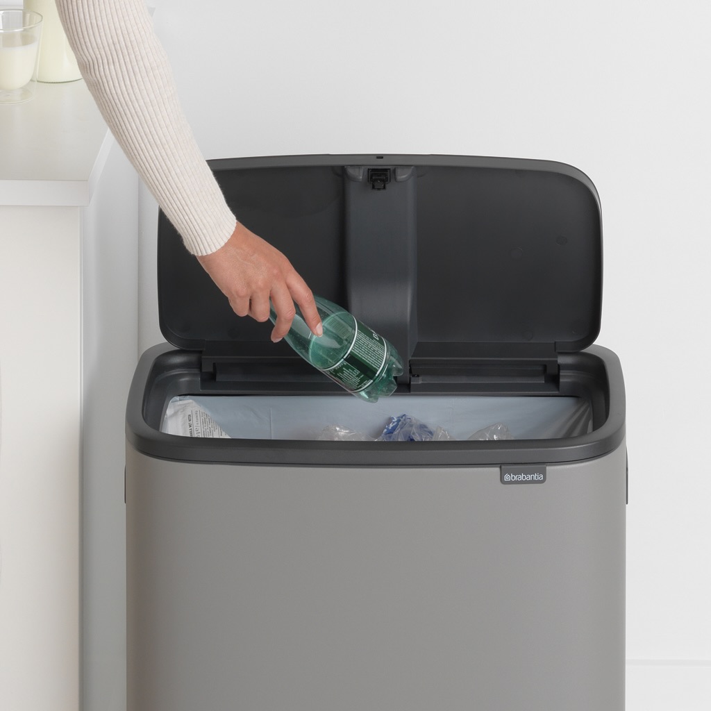 60L Bo Touch Bin with Removable Inner Bucket
