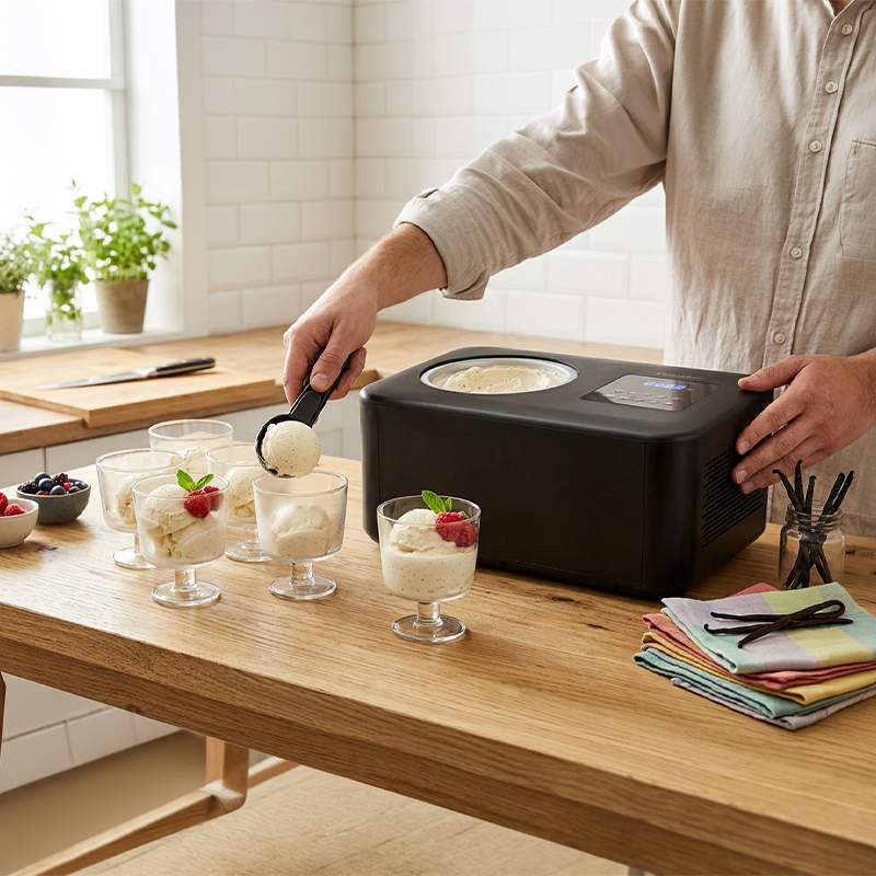1.2L 120W Arcticscoop Soft Touch Digital Ice Cream Maker (Model: 969137)