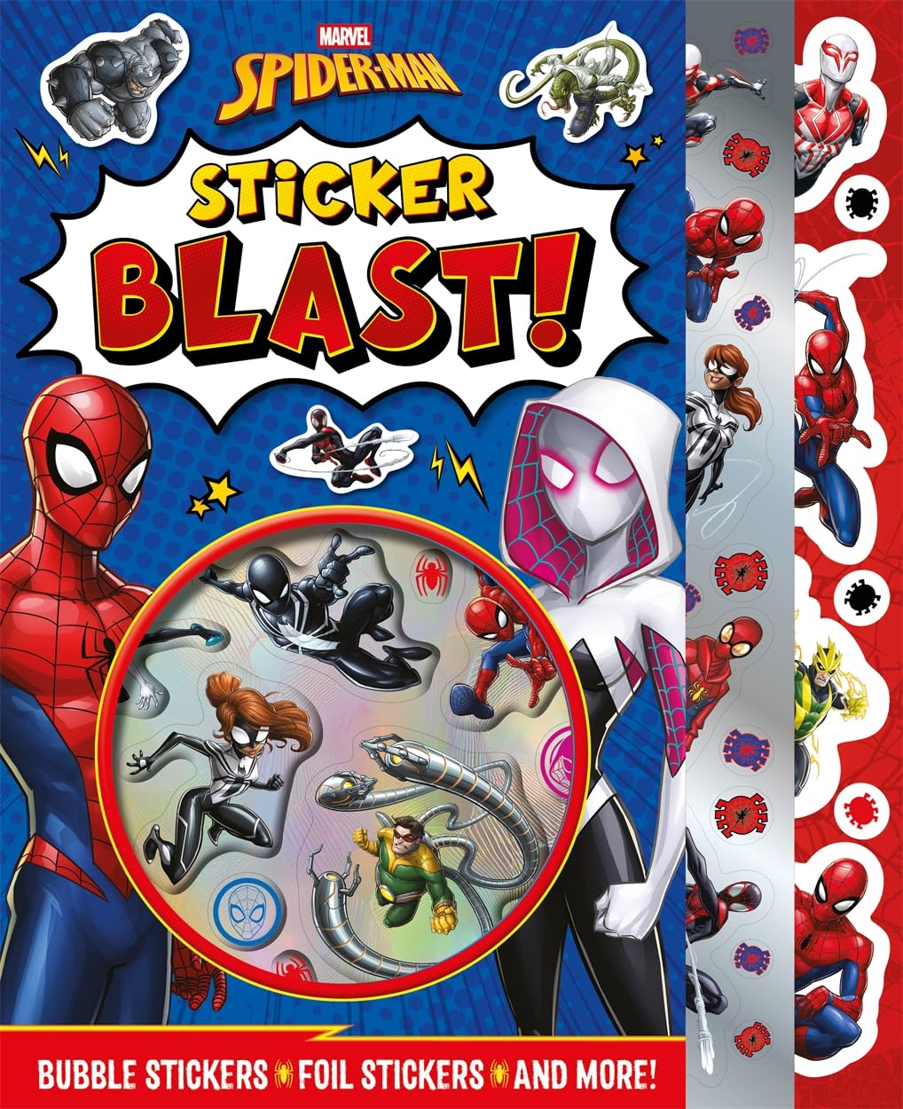 Spider-Man Sticker Blast