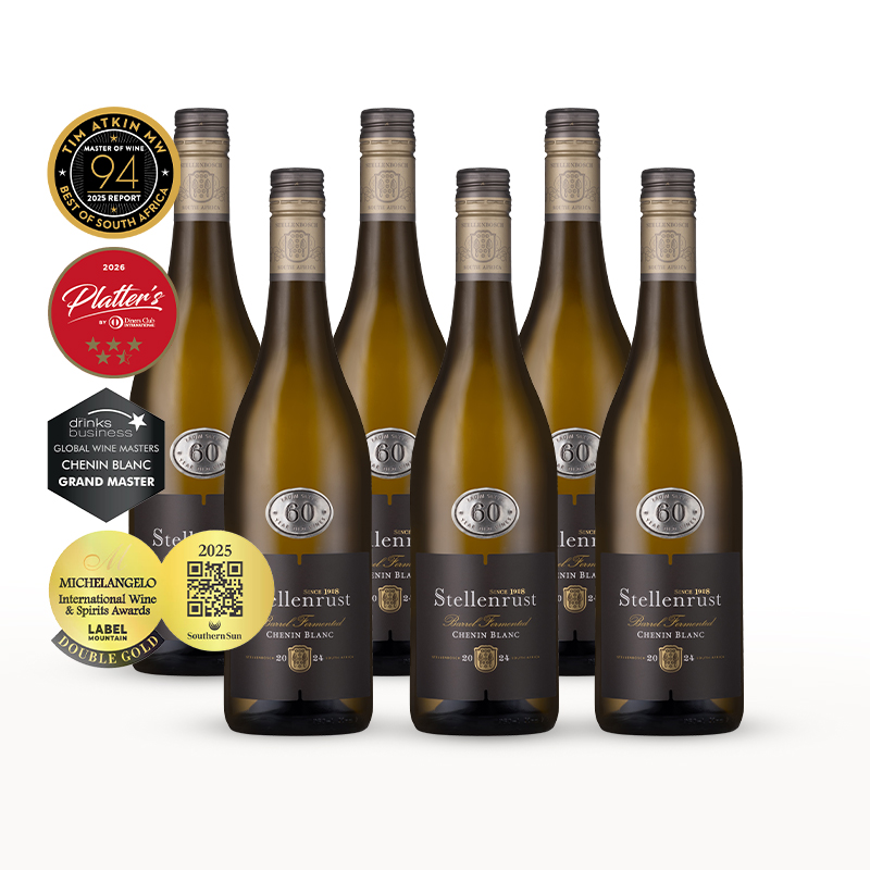 6x 60 Barrel Fermented Chenin Blanc