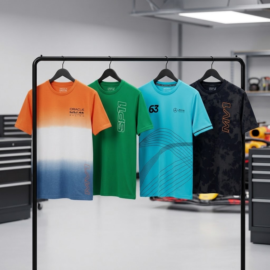Unisex F1 Team Logo Shirts
