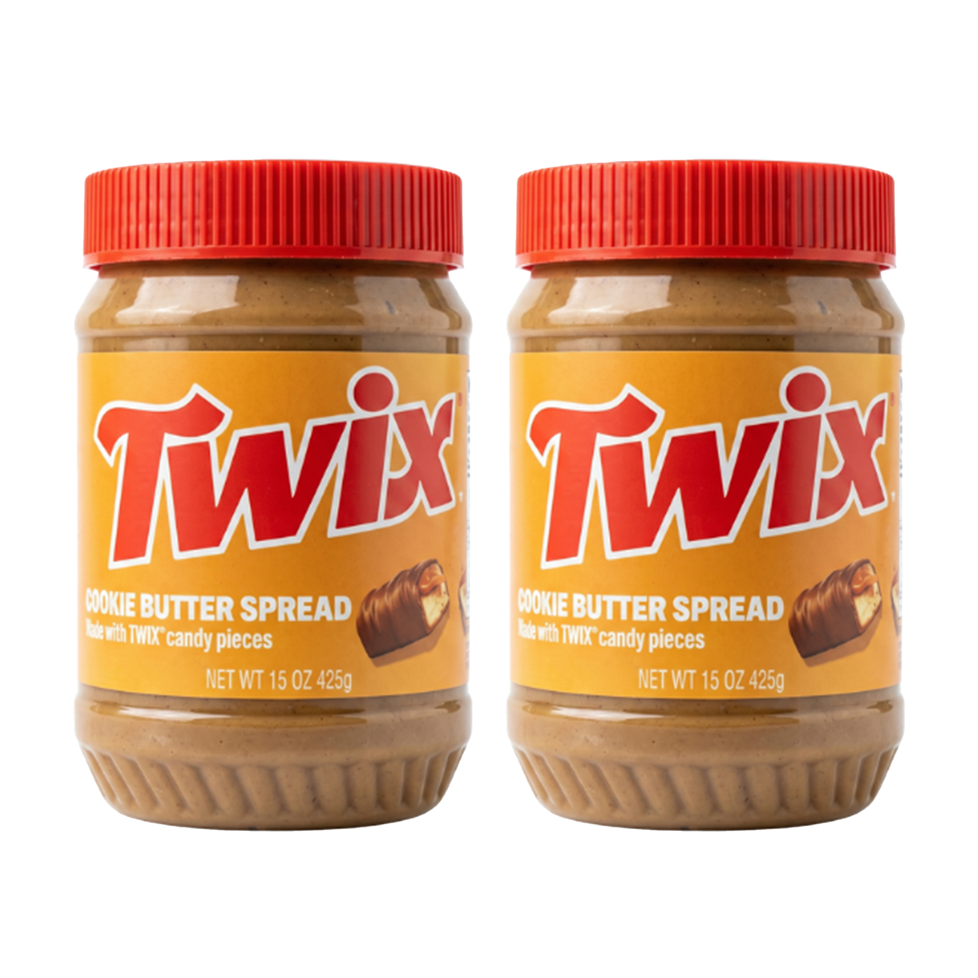 2x 425g Creamy Cookie Flavoured Peanut Butters