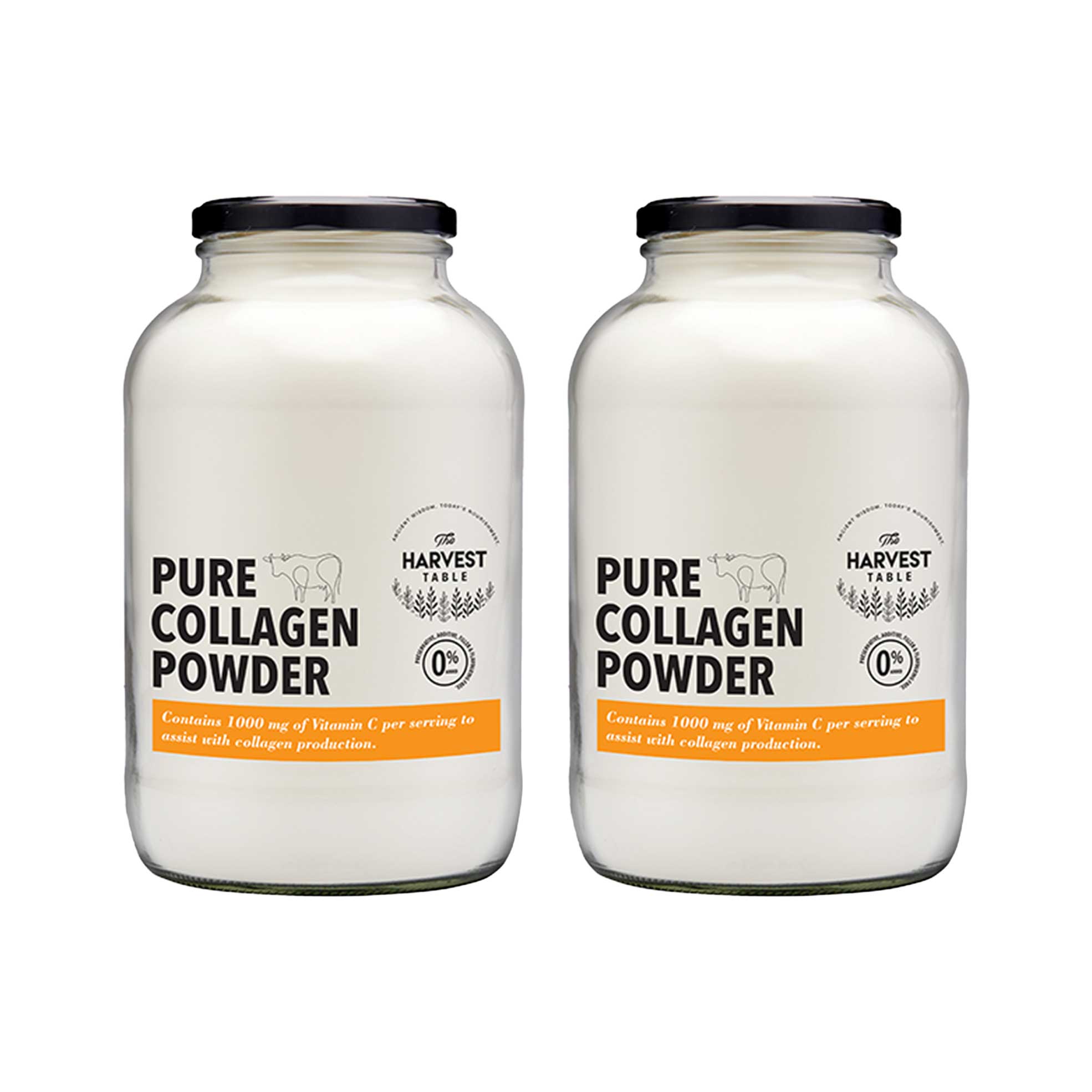 2x 900g Collagen Powder with Vitamin C