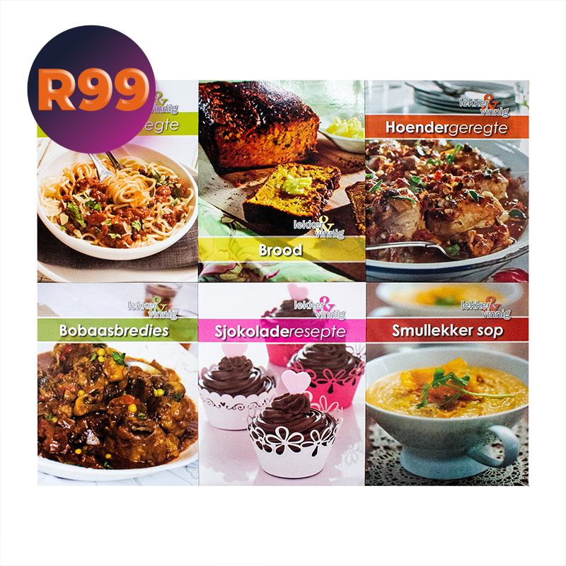 Afrikaans Recipe Book Bundle (6 Books)