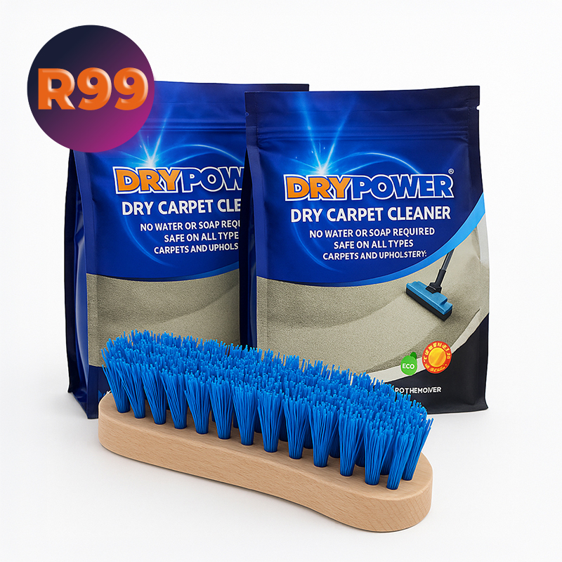 3-Piece Dry Carpet Cleaner Bundle
