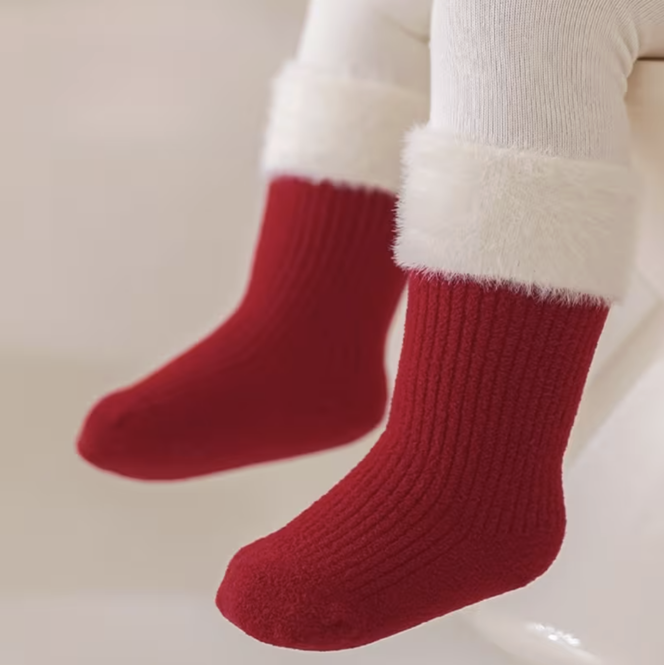 1x Pair of Baby and Kids Christmas Socks