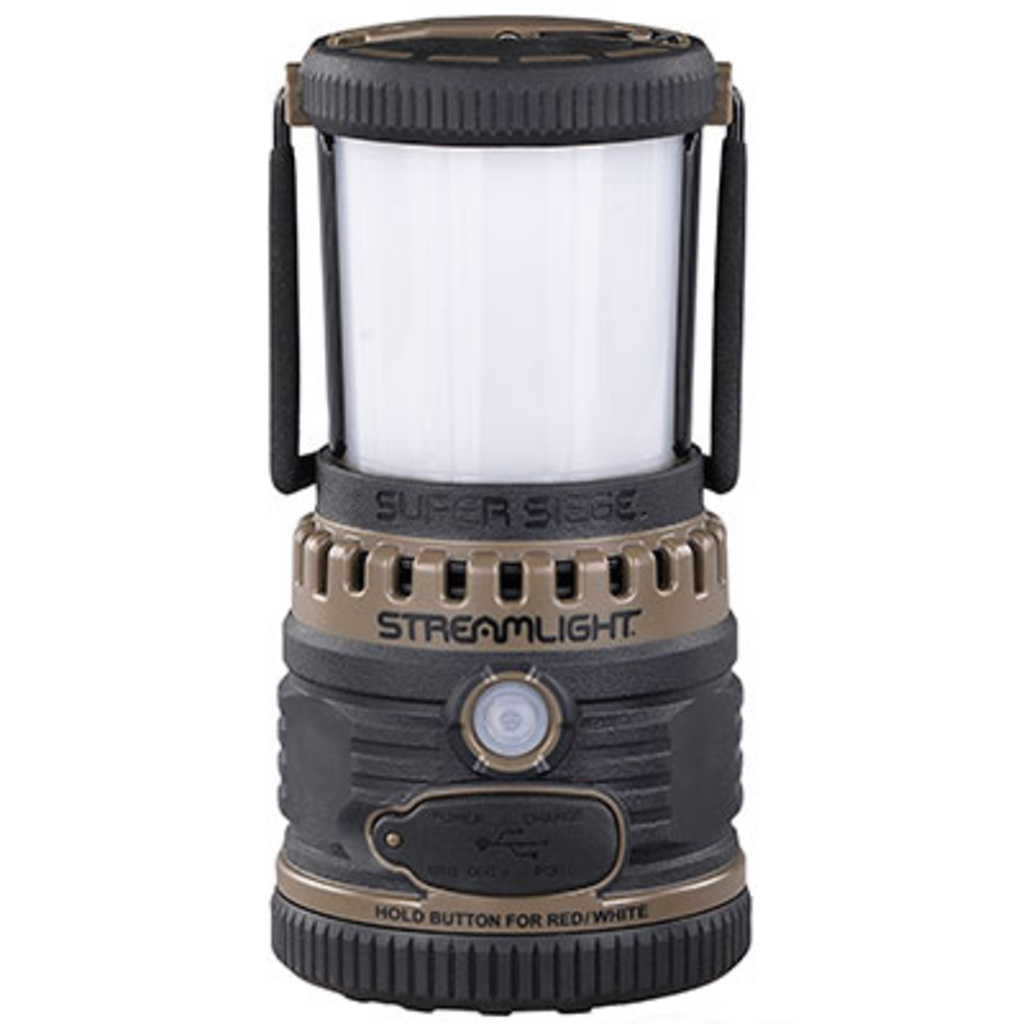1100 Lumen Super Siege Coyote Rechargeable Camp lantern