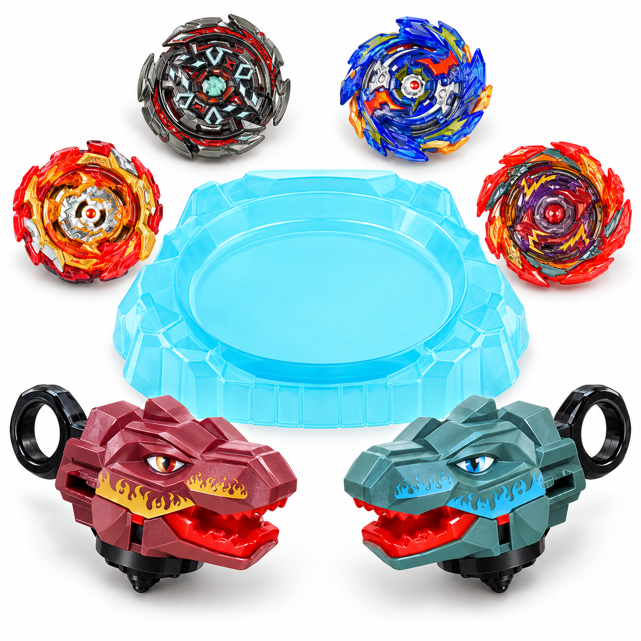 Bey Battle Dino Gyro Blade Toy Set