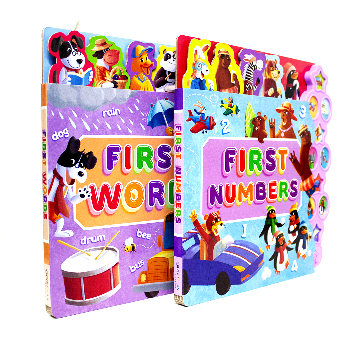First Words & Numbers Sound Books (2 Books)