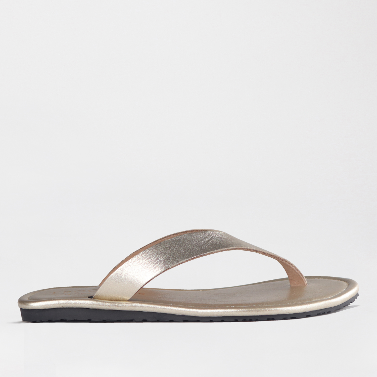 Ladies Genuine Leather Thong Sandals