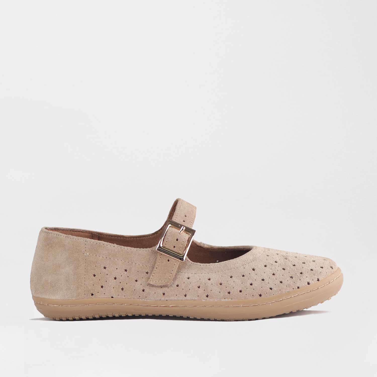 Ladies Genuine Leather Mary Jane Pumps