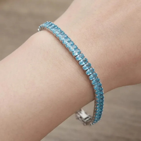 Crystal Luxe Tennis Bracelet with Gift Bag