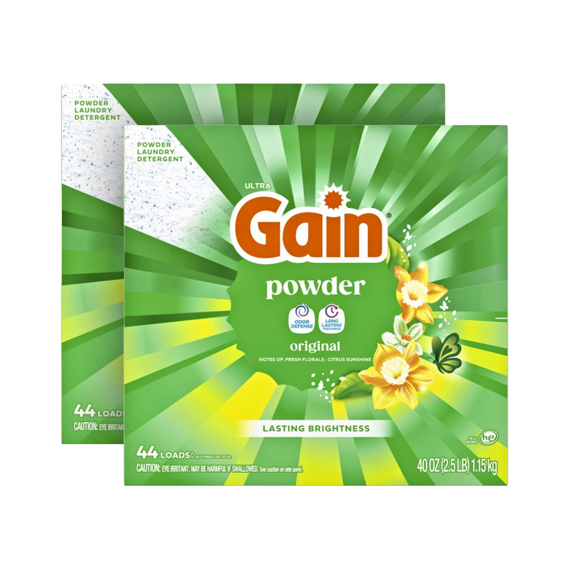 2x 1.15kg Ultra Concentrated Laundry Powders