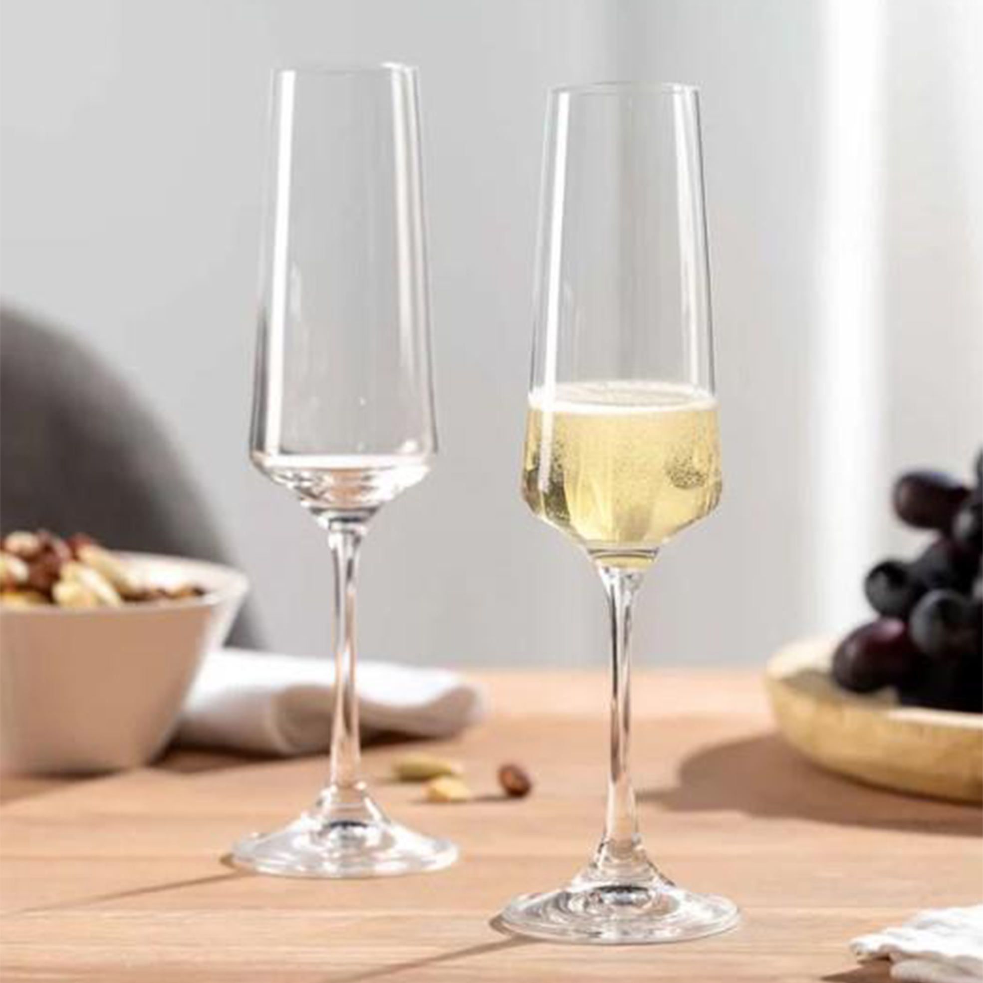 6x 220ml Paladino Champagne Glasses