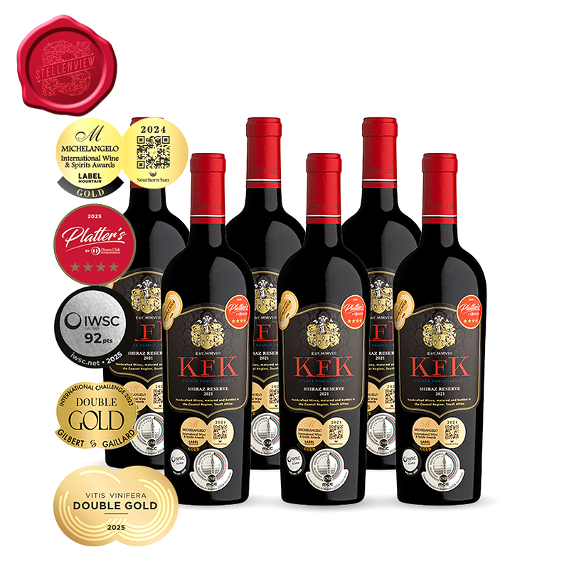 6x Reserve Shiraz 2021