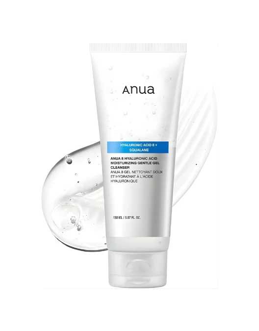 150ml 8 Hyaluronic Acid Moisturizing Gentle Gel Cleanser