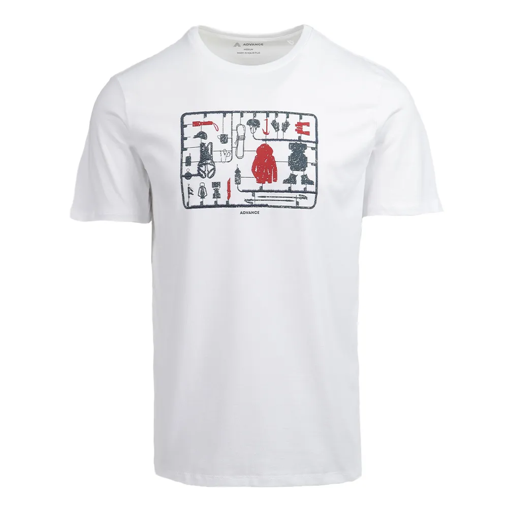Men's 100% Cotton Graphic T-Shirt