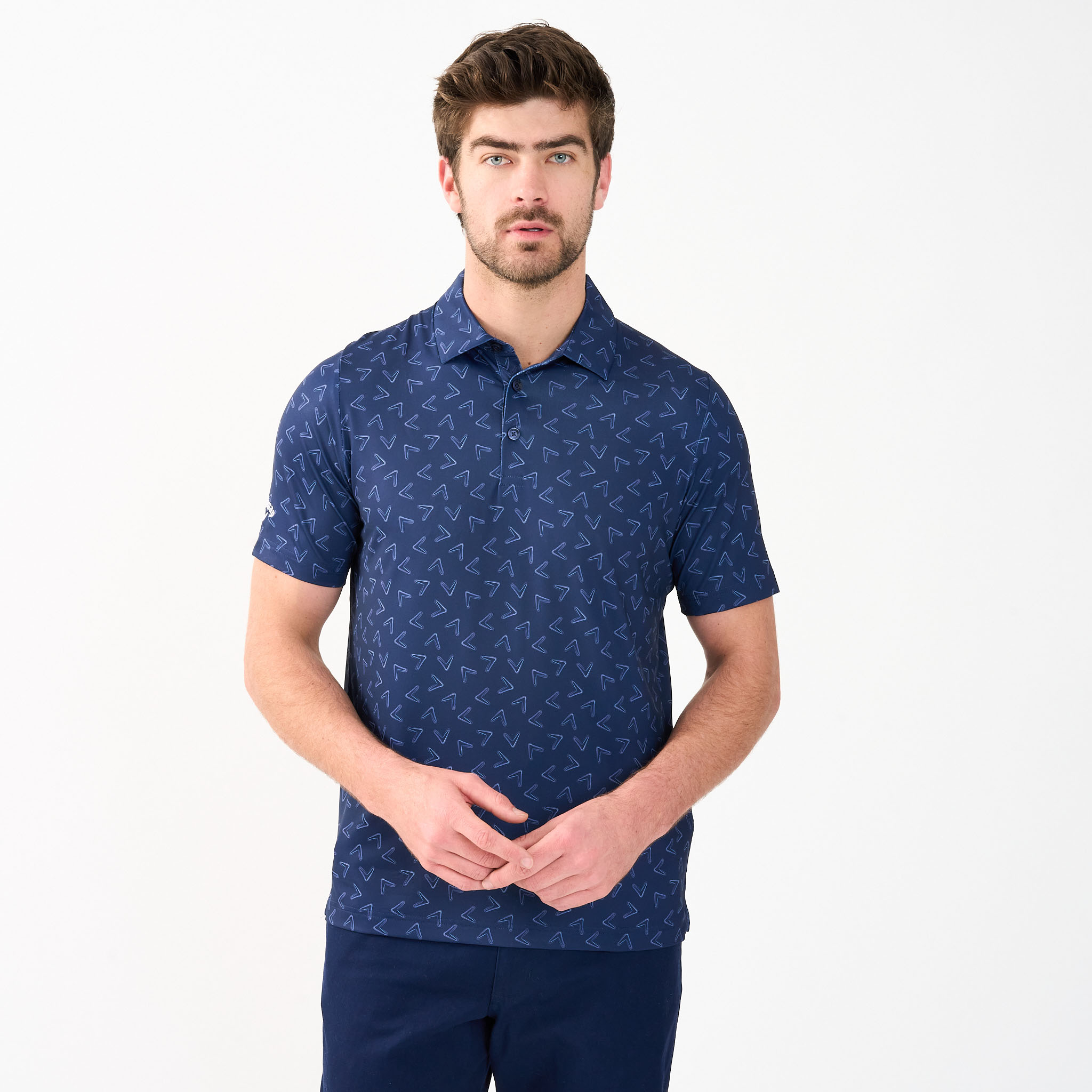 Men's All Over Chest Polo