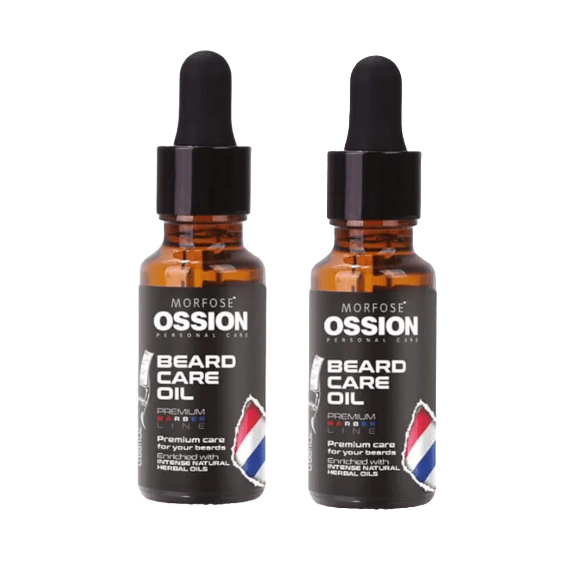 2x 20ml Premium Barber Line Beard Care Oil