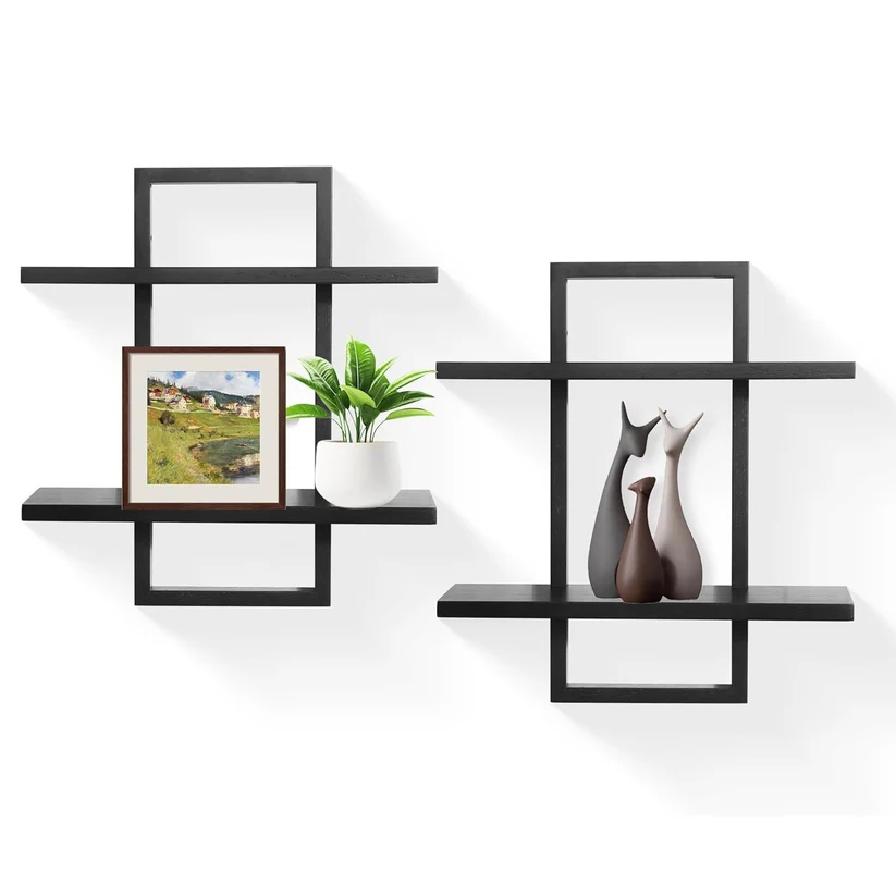 Slim Wood Floating Shelf