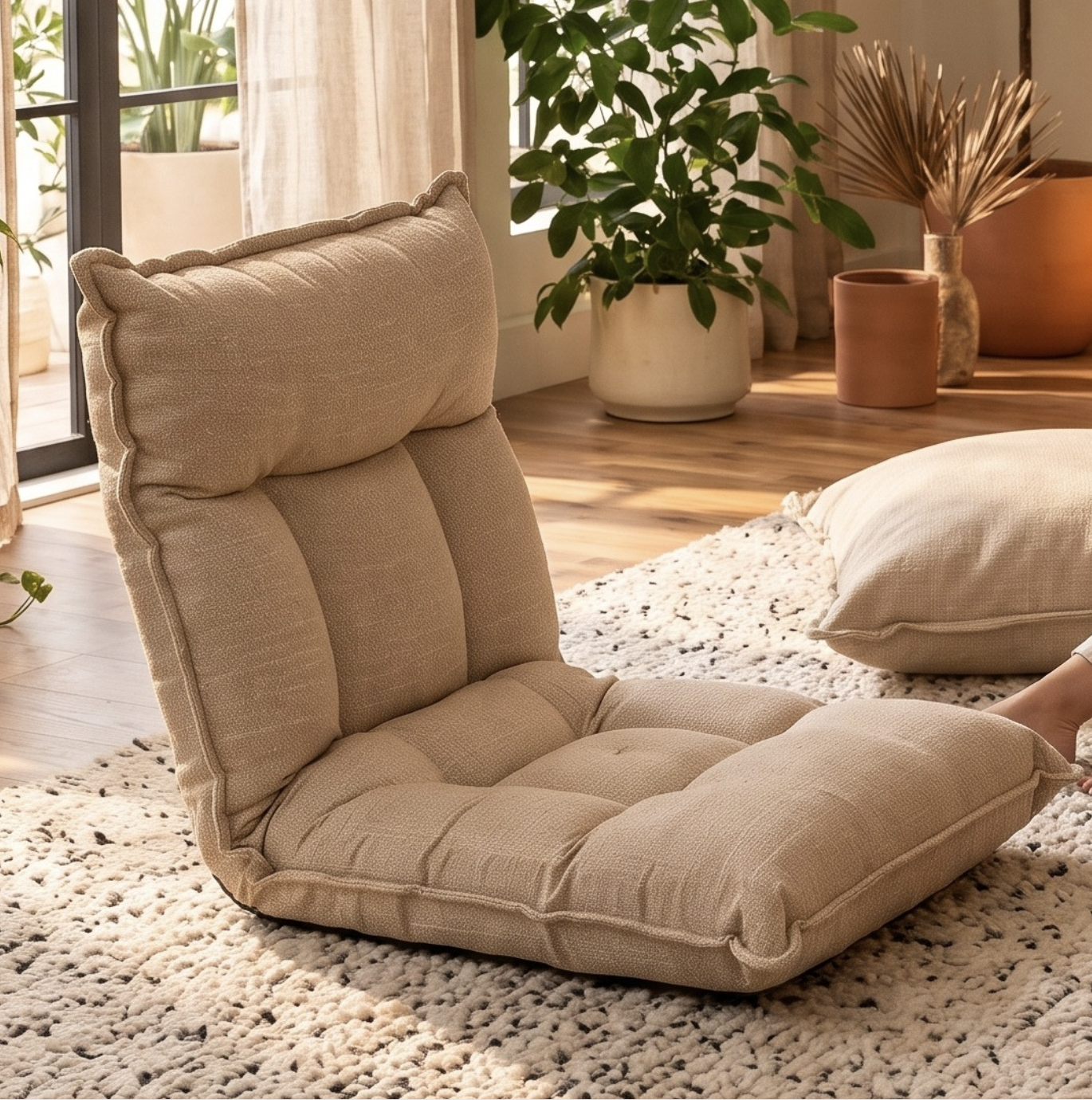 Adjustable Reclining Floor Chair