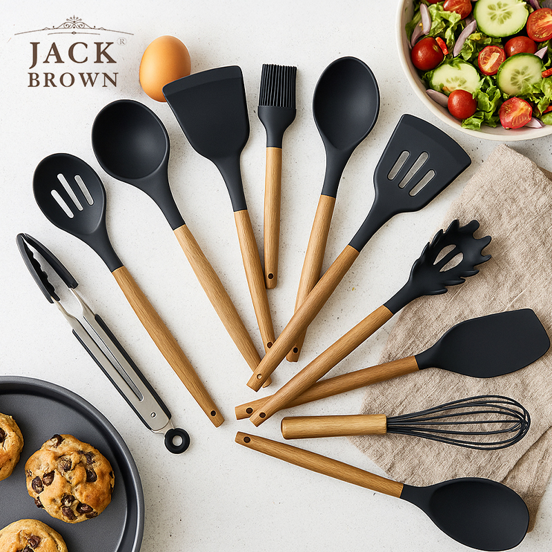 12-Piece Non-Stick Silicone Utensil Set