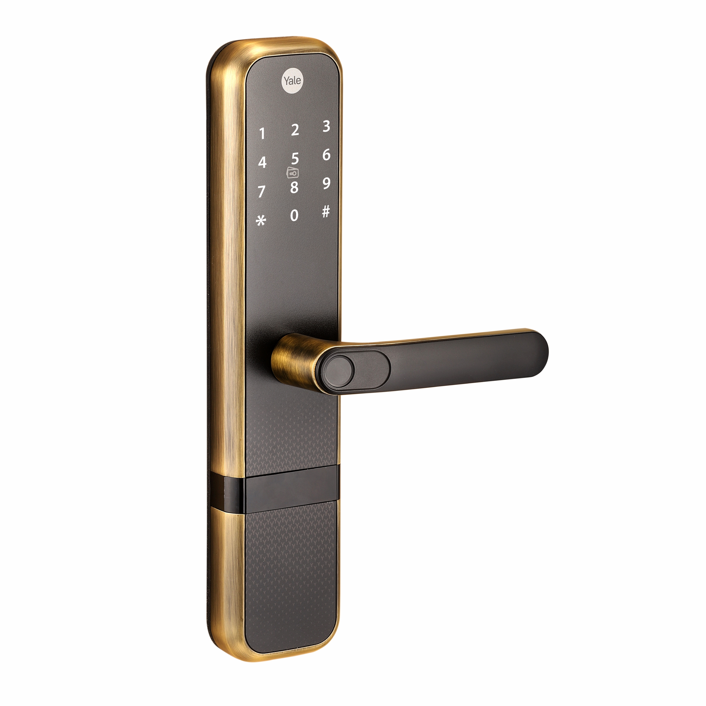 Zuri Smart Biometric Door Lockset, Bluetooth, Fingerprint, PIN, RFID Cards and Key