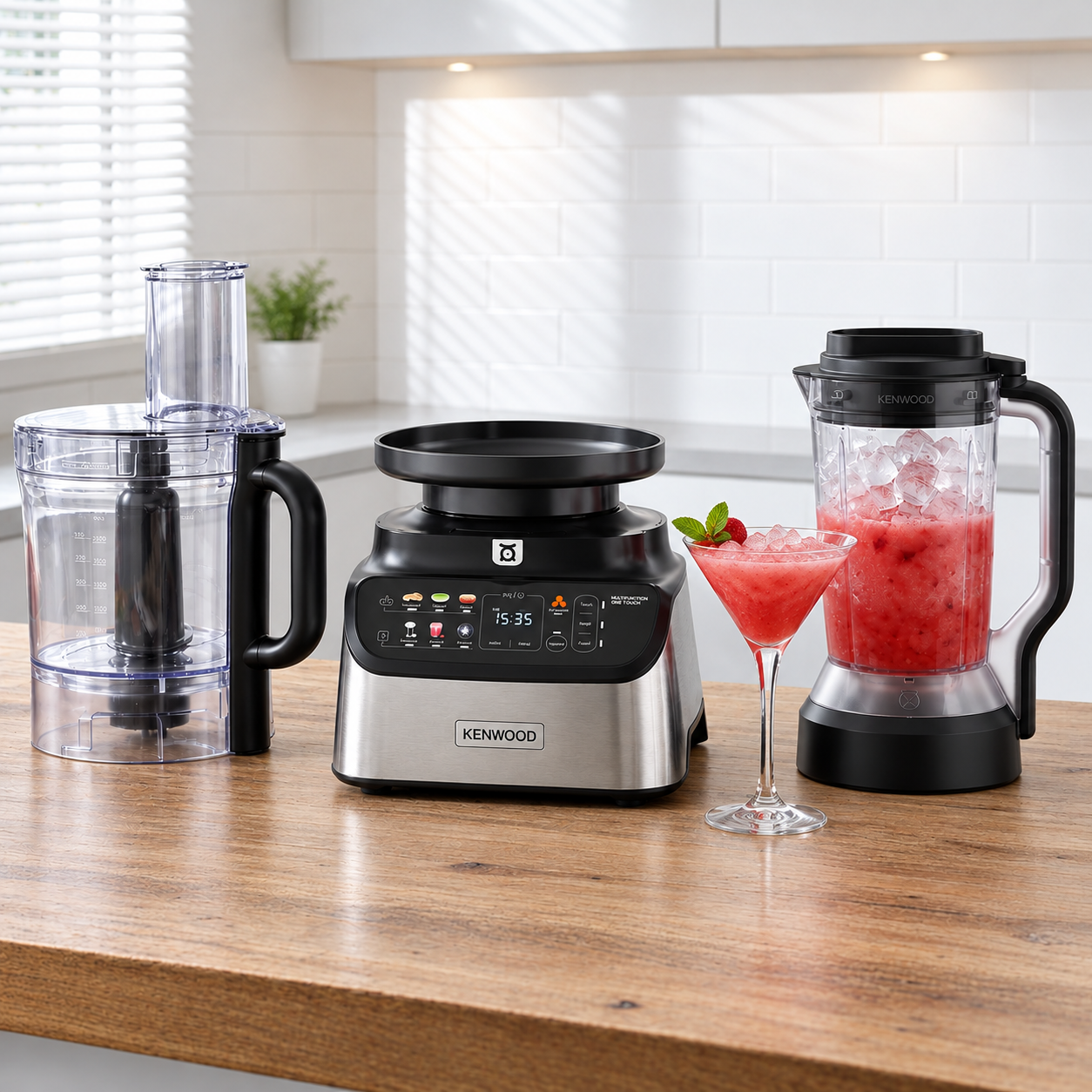 MultiPro One Touch Food Processor and Blender (Model: FDM73.480SS)