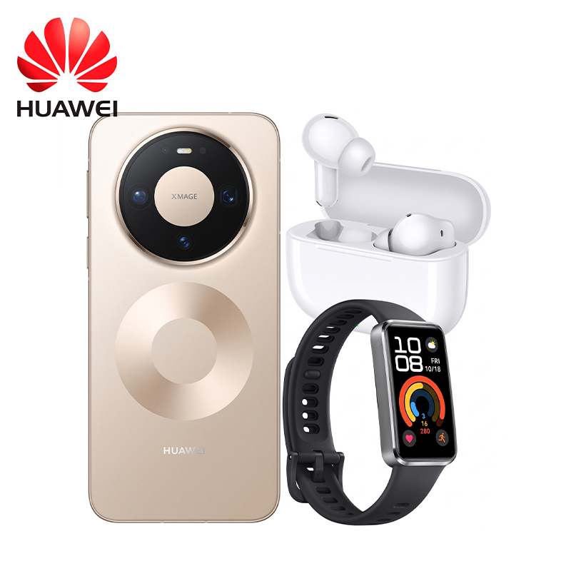 512GB Mate 80 Pro Smartphone with Band 10 Watch and FreeBuds SE 4 ANC Earbuds