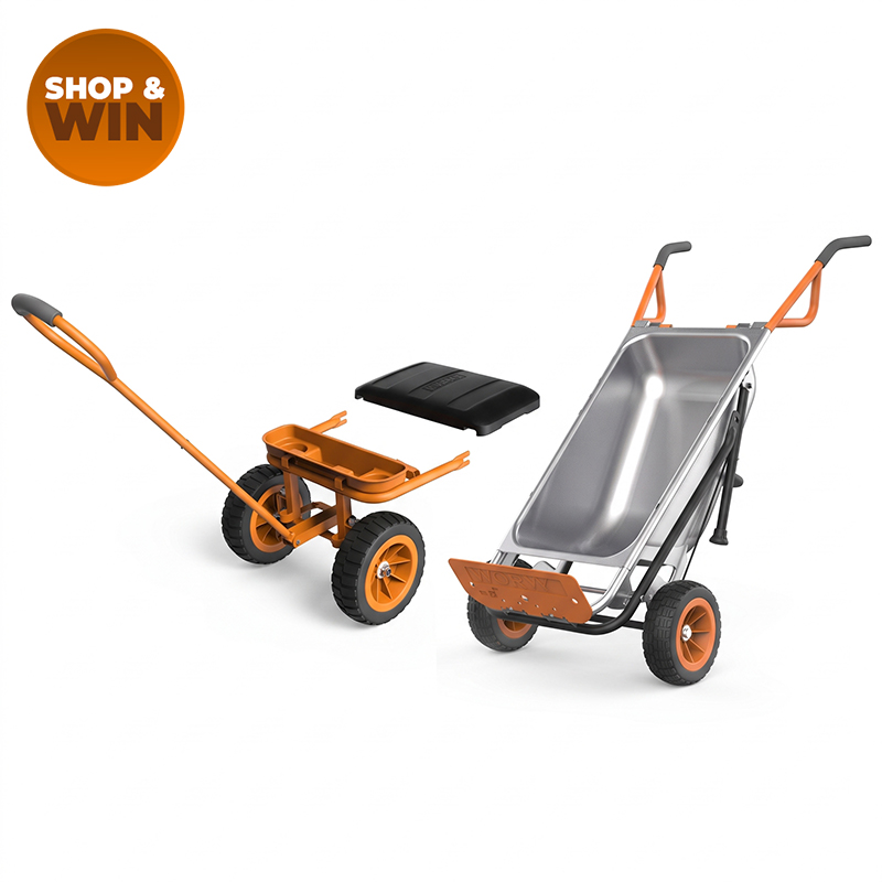 8-in-1 Wheelbarrow and Wagon Conversion Kit Combo
