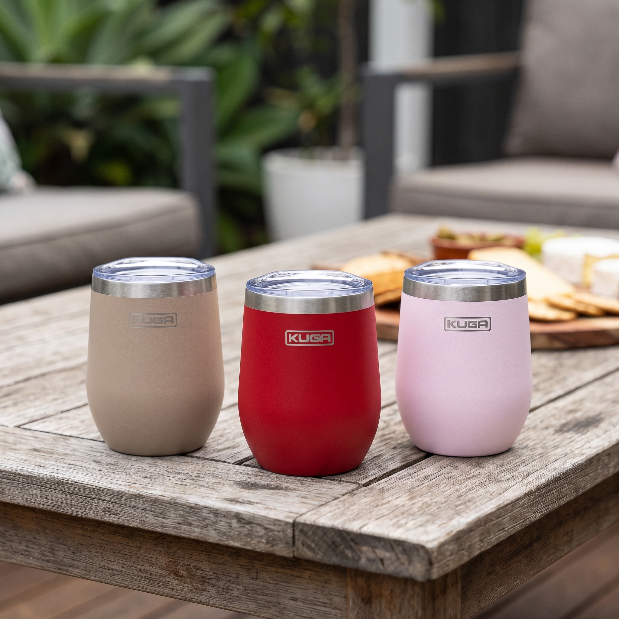 354ml Stainless Steel Spill-Proof Wine Tumbler with Lid