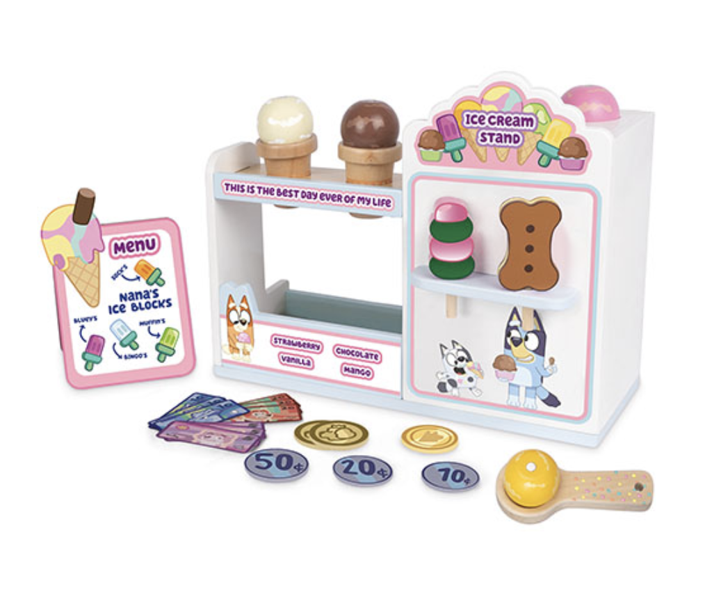 26-Piece Wooden Ice-Cream Toy Set