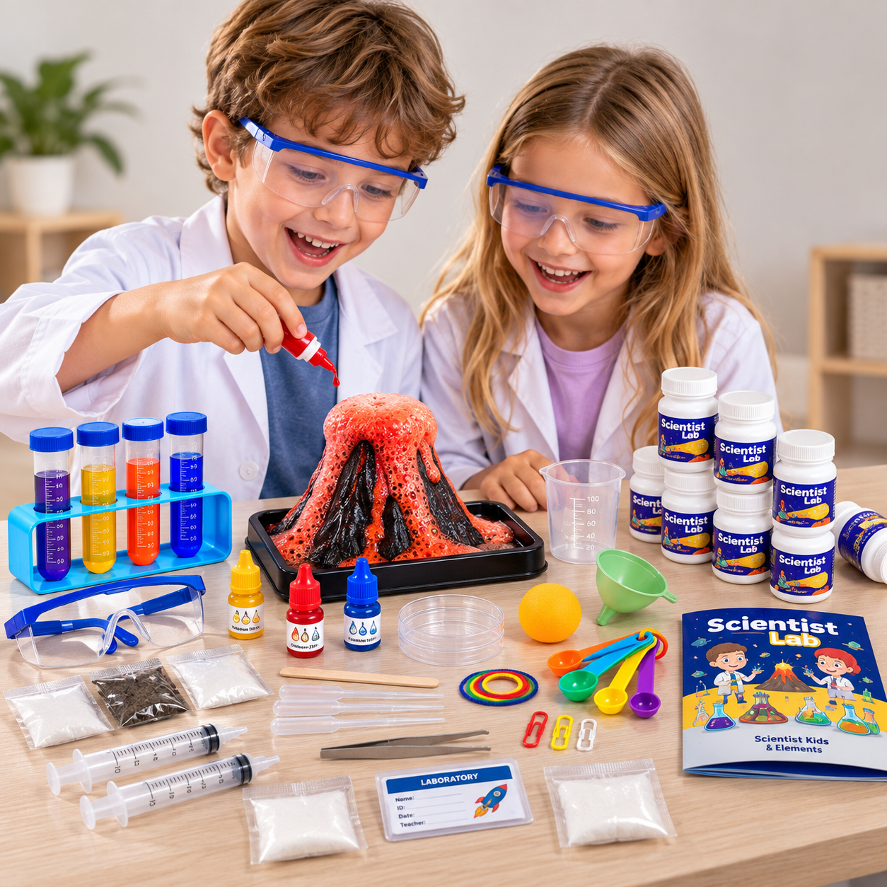 68-Piece Scientist Lab Experiment Kit