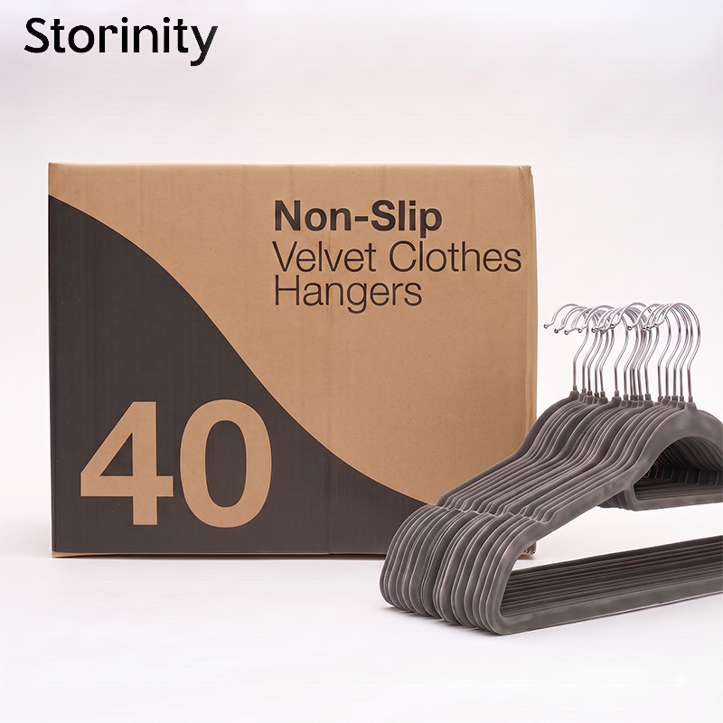 Non-Slip Velvet Clothes Hangers