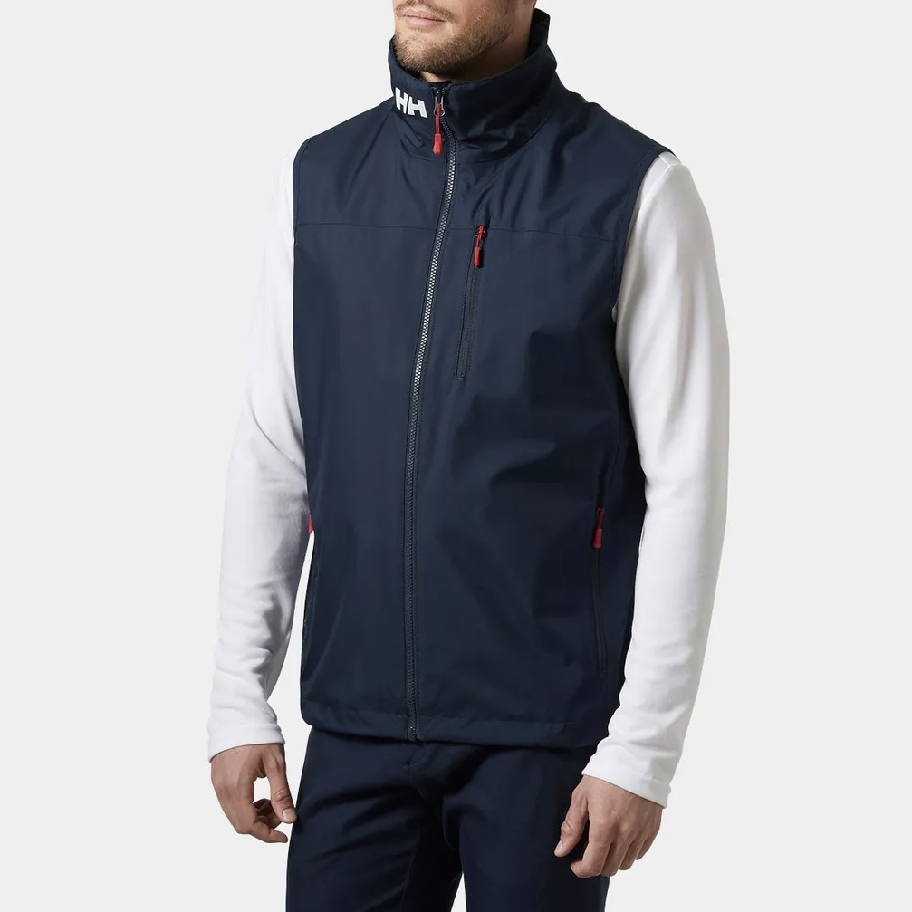 Men's Navy Crew Sailing Vest 2.0