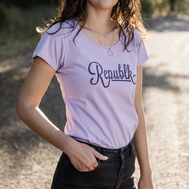 Ladies 100% Cotton Graphic T-shirt