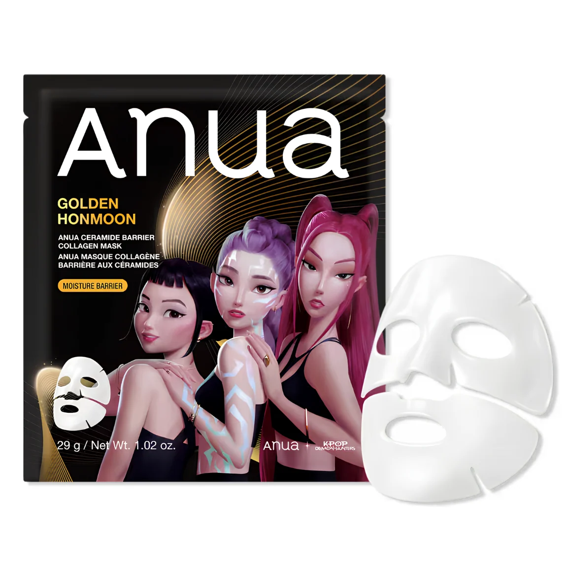 29g K-Pop Demon Hunter Ceramide Barrier Collagen Mask