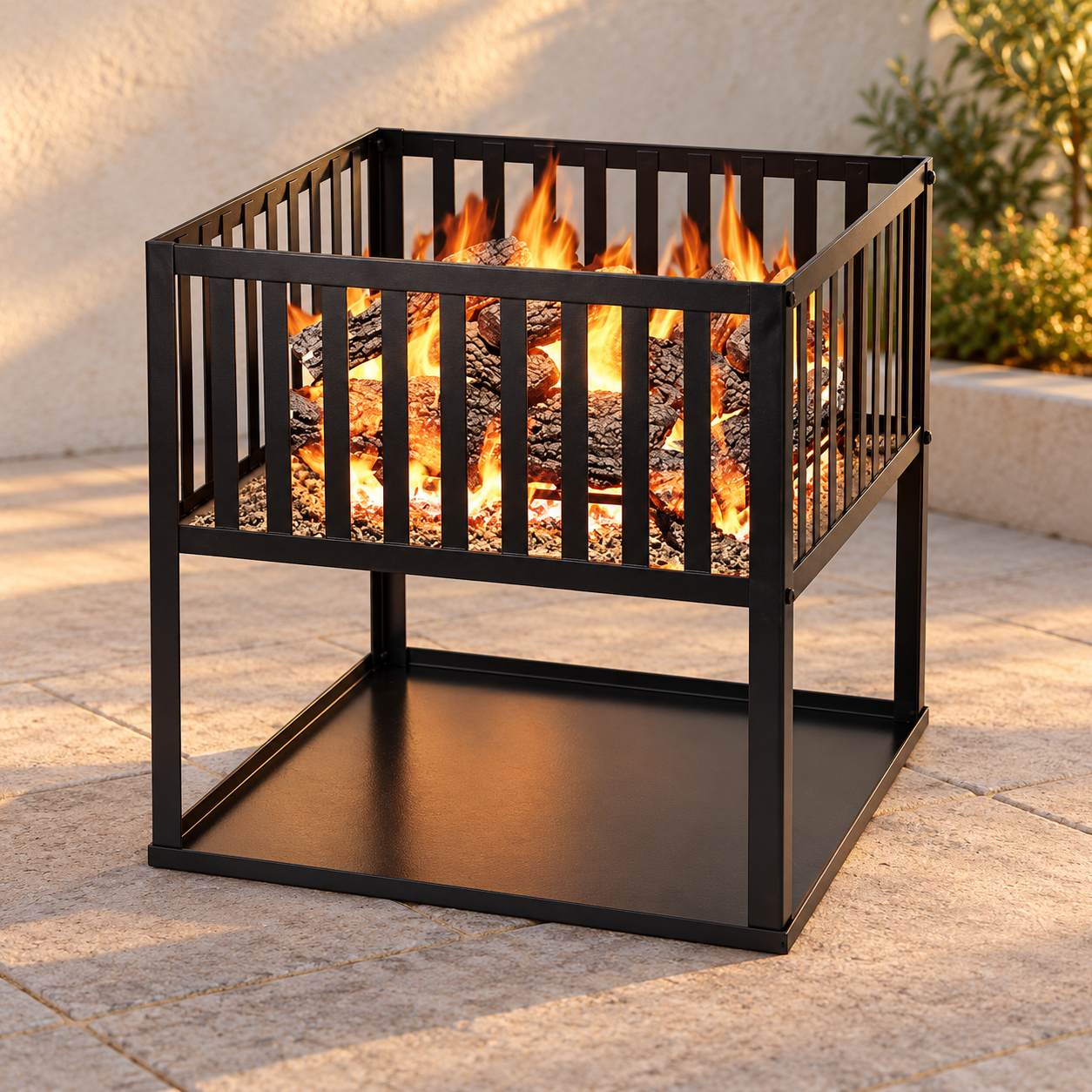40cm Steel Outdoor Fire Pit