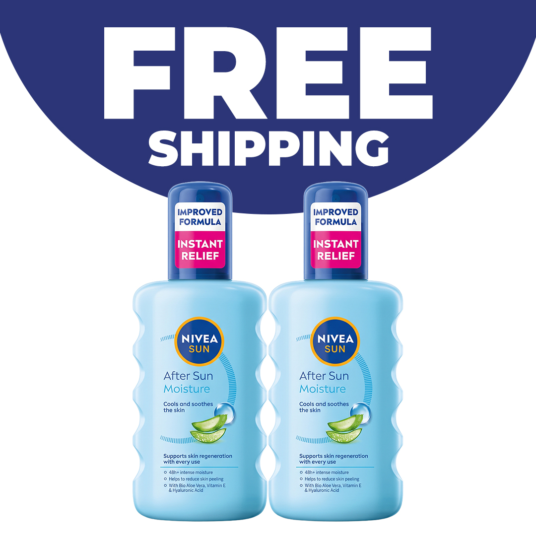 2x 200ml After Sun Moisturising Sprays