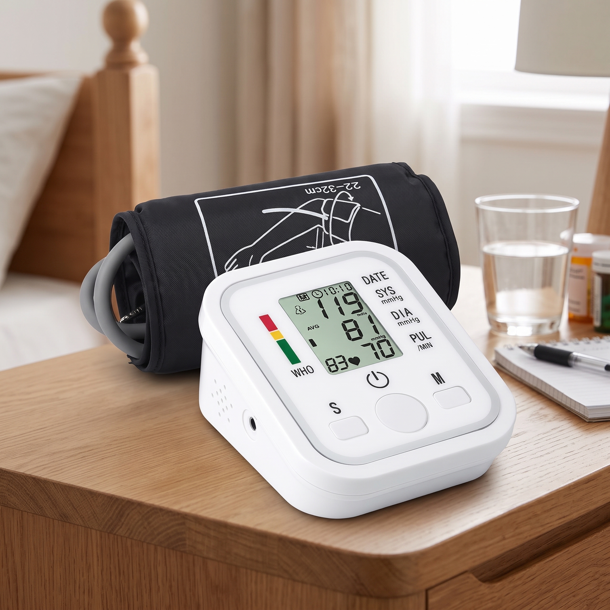 Digital Upper Arm Blood Pressure Monitor