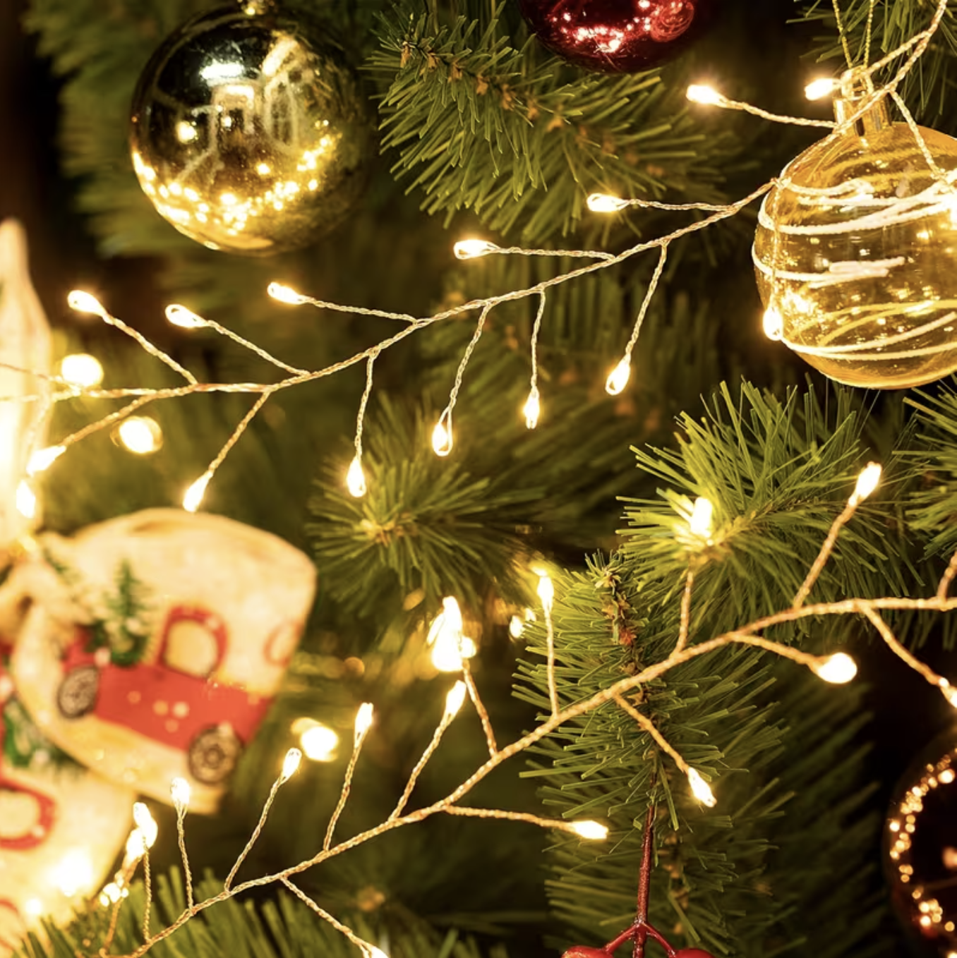USB-Powered LED Wire String Fairy Lights with Remote Control