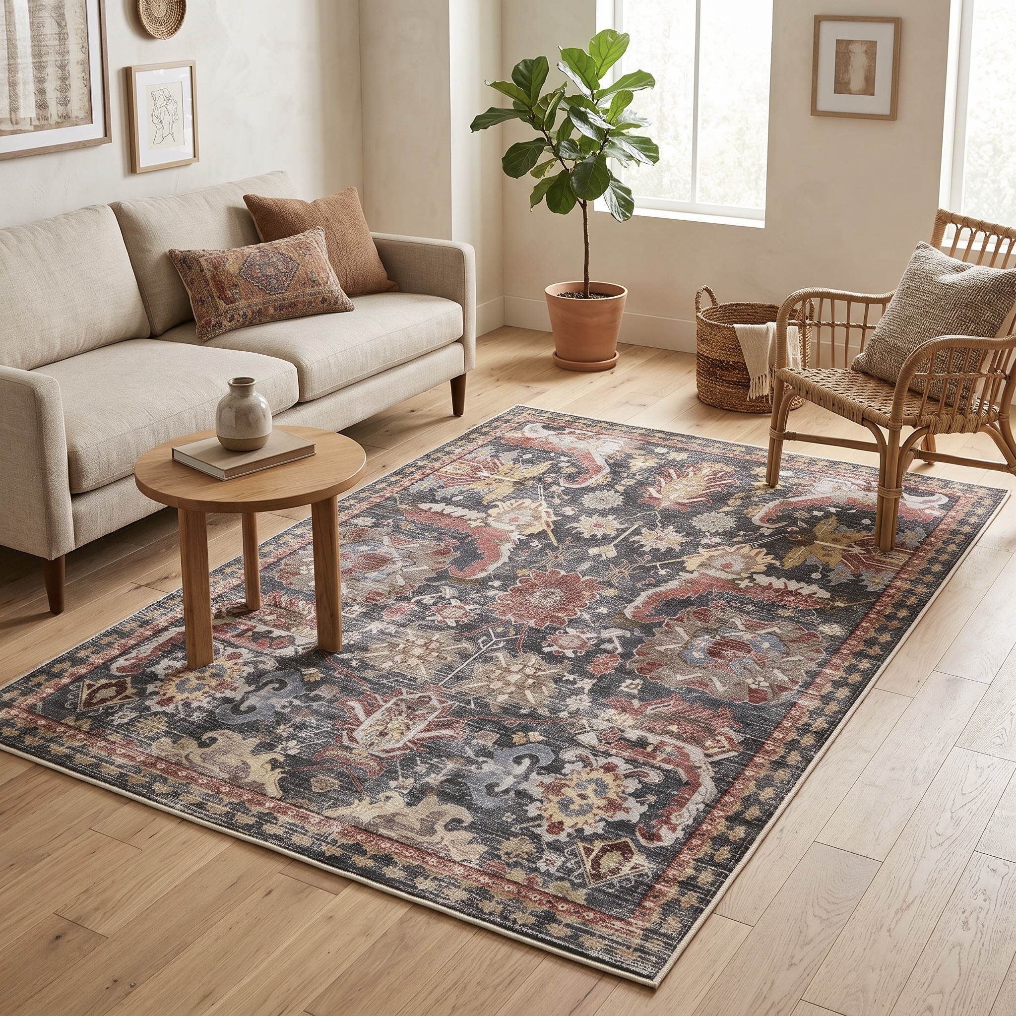 Horizon Dusty Rose Rug