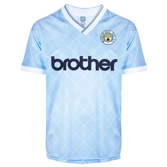 Unisex Manchester City Retro Football Shirt