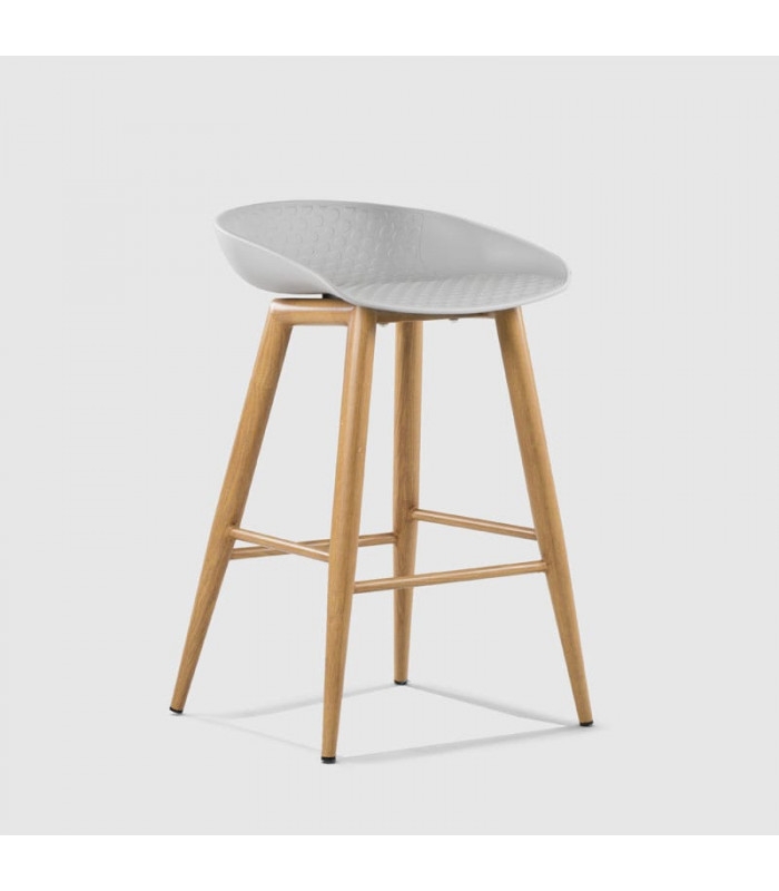Light Grey Counter Stool