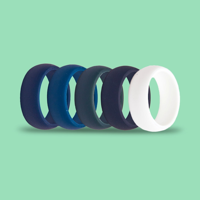 39% off on Freeform 5x Men's Silicone Rings | OneDayOnly