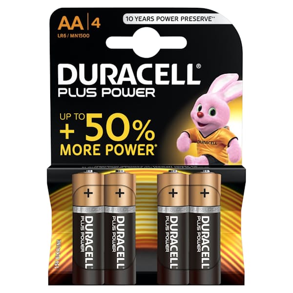 4x 4 Power Plus Batteries
